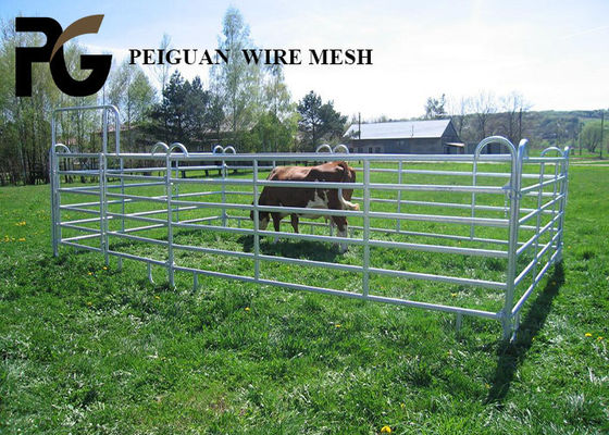 Pannello galvanizzato immerso caldo dell'iarda del bestiame, recinto Panels del cavallo del metallo dell'azienda agricola